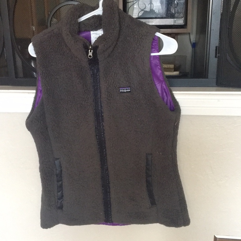 Gray Patagonia fury vest